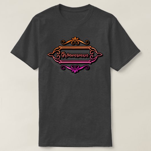 伴郎 2 Tシャツ (デザイン正面)