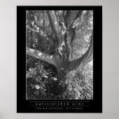 伸ばした腕 ポスター (正面)