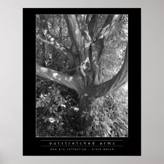 伸ばした腕 ポスター