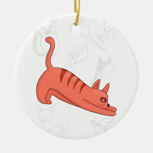 伸張時間 セラミックオーナメント (正面)