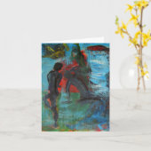 伸張 カード (黄色い花)