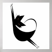 伸縮性の猫 ポスター (正面)