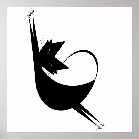 伸縮性の猫 ポスター (正面)