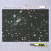 伸縮深い宇宙銀河系スターシームレス 薄葉紙 (クラフト)