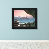 伸長されたキャンバス印刷の待機内容 キャンバスプリント (インサイチュ (ウッドフロア))