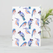 似たような色の青い鳥 招待状 (スタンド正面)