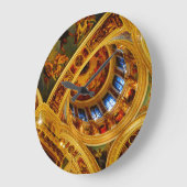 伽藍天井 ラージ壁時計 (傾斜)