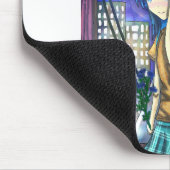 佇む彼女 マウスパッド (コーナー)