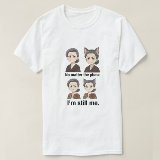 位相に関係なく Tシャツ (デザイン正面)