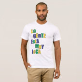 位置のティーYellow|Green|Blue Tシャツ (正面フル)