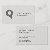 位置アイコン | 物流 名刺 (正面/裏面)