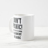 位置合わせ整備士 コーヒーマグカップ (正面左)