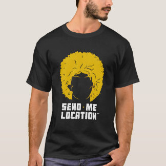 位置情報を送って パパカ Tシャツ
