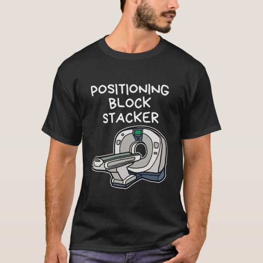 位置決めブロックスタッカー Tシャツ (正面)