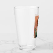 低いネックドレスを着たジャンヌ・サマリ(ルノアール) タンブラーグラス (右)