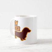 低いライダー コーヒーマグカップ (正面左)