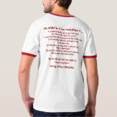 低いリード愛 Tシャツ (裏面フル)