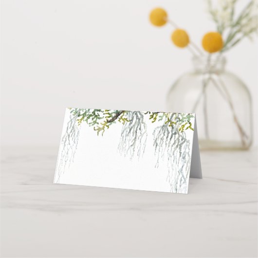 低い国の場所 プレイスカード (正面)