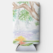 低い国の水の色はクーラー スリム缶クーラー (正面)