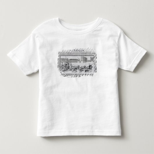 低い教会の危険のアレゴリー トドラーTシャツ (正面)