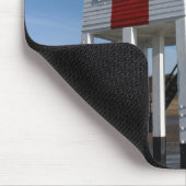 低い灯台、海、サマセット州、イギリスのBurnham マウスパッド (コーナー)