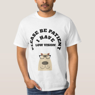 低い視野 Tシャツ