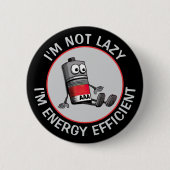 低おもしろい電池 缶バッジ (正面)