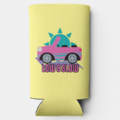 低および遅い スリム缶クーラー (裏面)