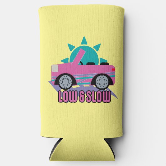 低および遅い スリム缶クーラー (正面)