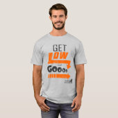 低く落ち着いて行く Tシャツ (正面フル)