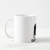 低く、遅い西部の喜びの馬 コーヒーマグカップ (左)