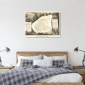 低アルプスについて キャンバスプリント (インサイチュ (寝室))