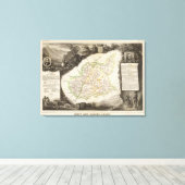 低アルプスについて キャンバスプリント (インサイチュ (ウッドフロア))