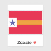 低カリフォルニア共和国国旗 シール (シート)