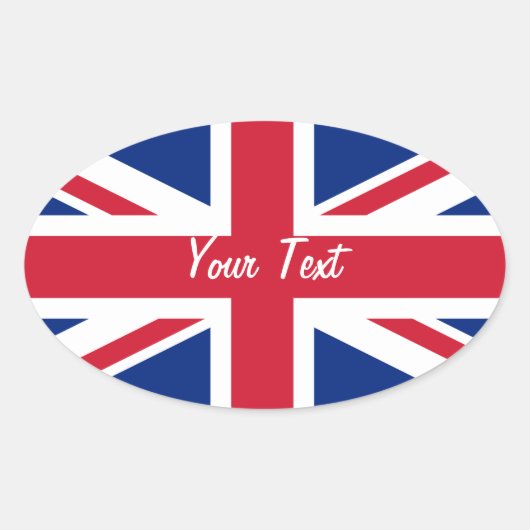 低コスト組合ジャックフラグ名ギフトラベル蔵書票 楕円形シール (正面)