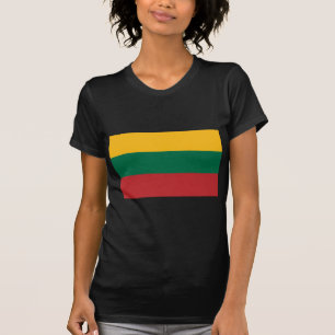 低コスト！リトアニア国旗 Tシャツ
