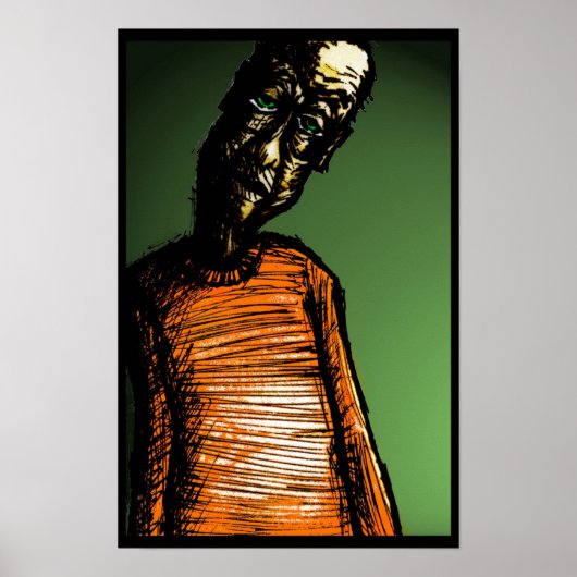 低ノイズの影響 – カスタマイズ ポスター (正面)