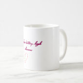 低バッテリ、高ドラマ – 関連おもしろい可能な引用文De コーヒーマグカップ (正面右)