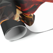 低ポリゴン三角形抽象デザイン ラッピングペーパー (ロールコーナー)