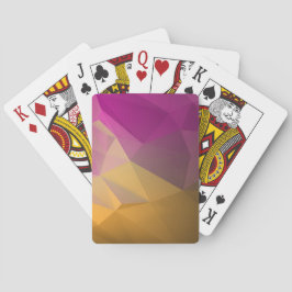 低ポリモダンカラフルトランプ トランプ