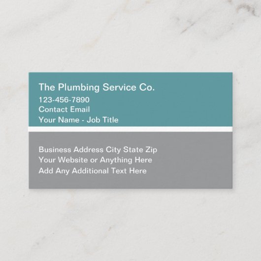 低モダン鍵配管設備 名刺 (正面)