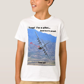 低レベルC-130 Tシャツ