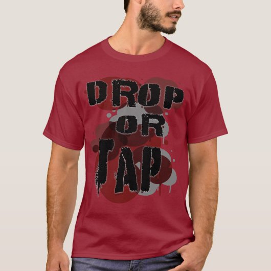 低下かタップ Tシャツ (正面)