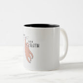 低下それは怠惰のマグを好みます ツートーンマグカップ (正面右)