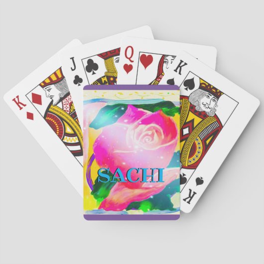 低下の影、星のビームとのあなたの名前は上がりました、 トランプ (裏面)