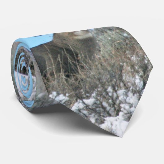 低下の枝角の木びき台 ネクタイ (ロール)