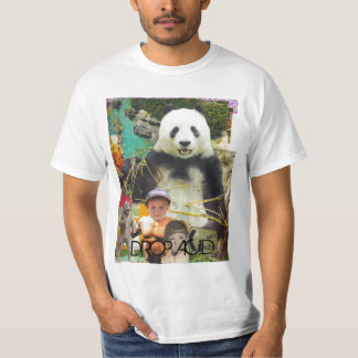 低下の酸のコラージュ Tシャツ