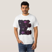 低下はない爆弾のワイシャツを打ちます Tシャツ (正面フル)