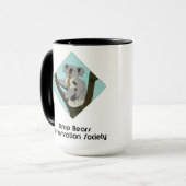 低下は保存の社会に耐えます マグカップ (正面左)