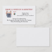 低下2-3のサイズの名刺 名刺 (正面/裏面)